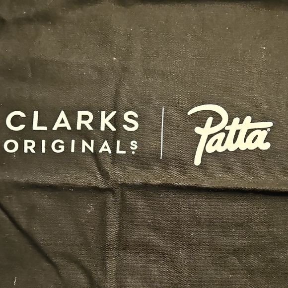 Clarks Originals And PATTA Black Tote Bag - Picture 2 of 3